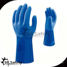 SRSAFETY Blue PVC Gummihandschuhe Made in China